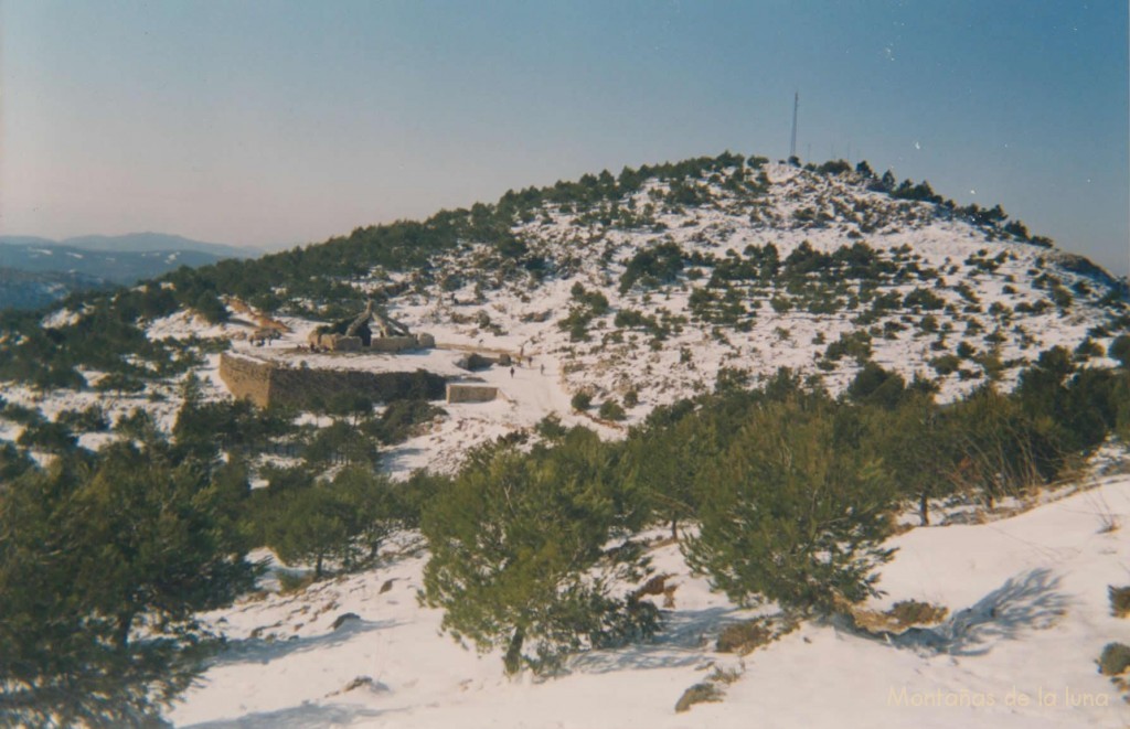 La Cava Arqueada desde el Refugio del Montcabrer
